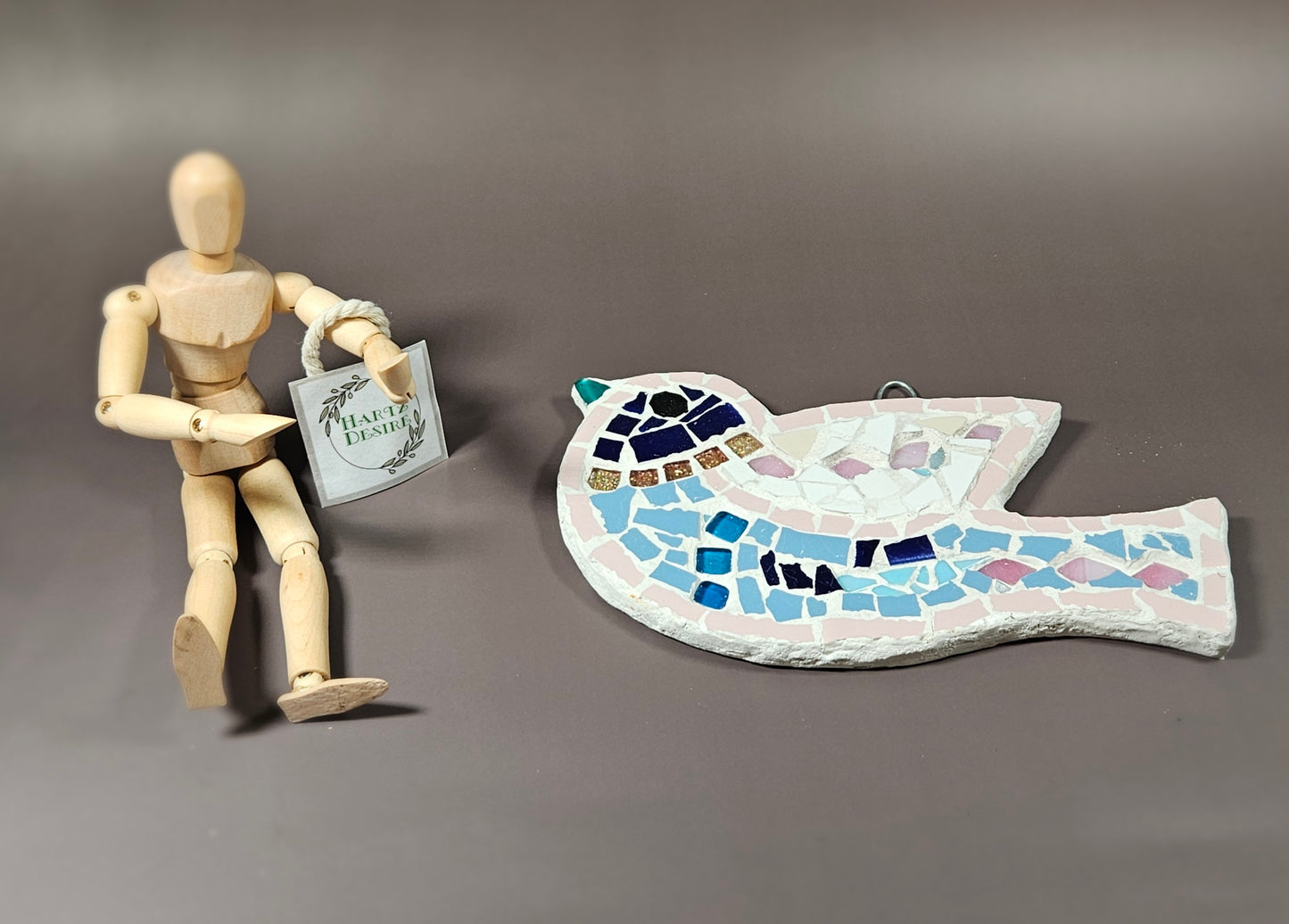 Fly Into Style with Mosaic Bird Wall Art