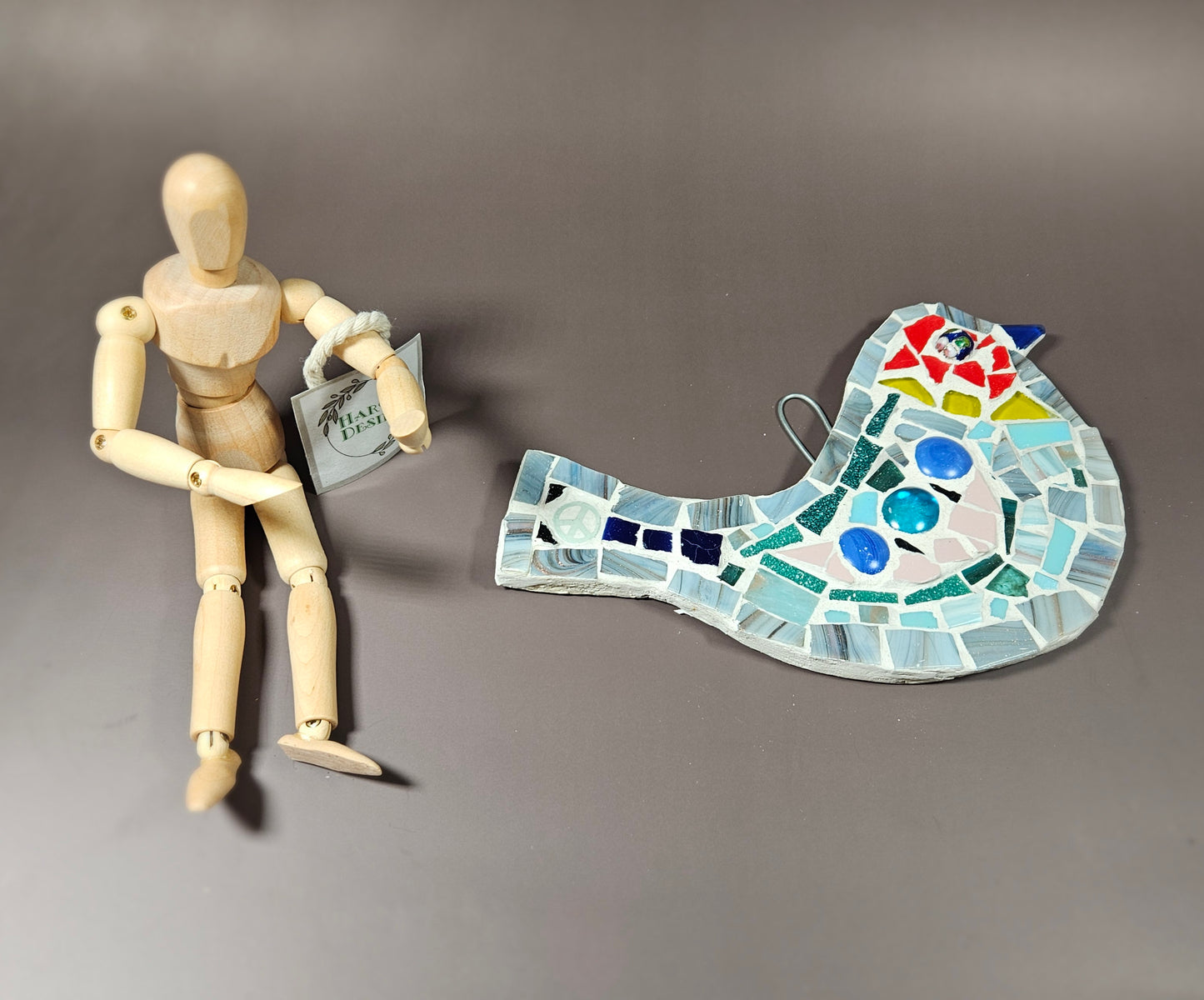 Fly Into Style with Mosaic Bird Wall Art