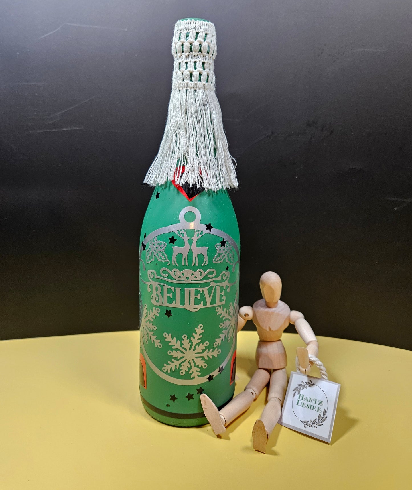 Handcrafted Bottle Decor