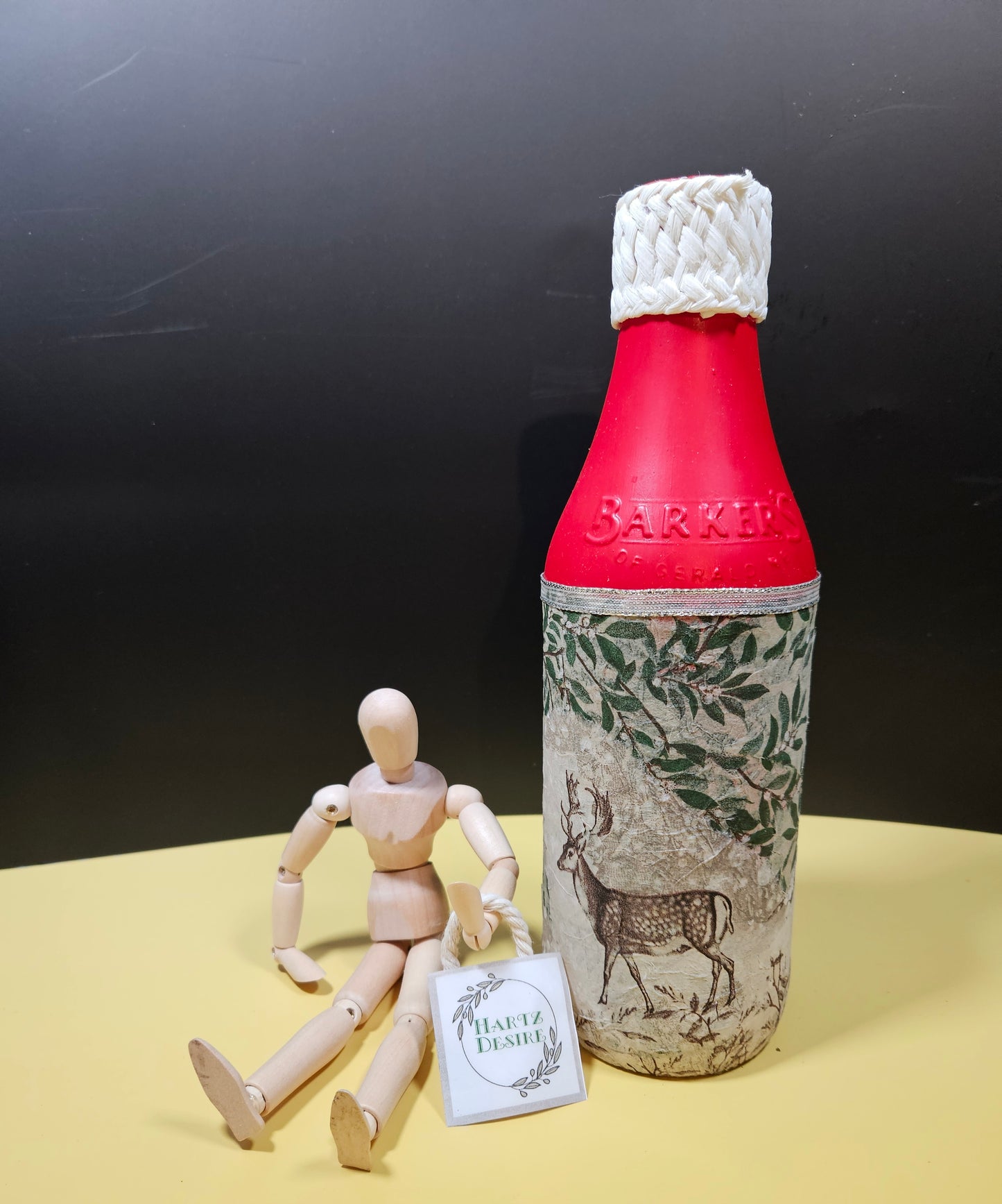 Handcrafted Bottle Decor